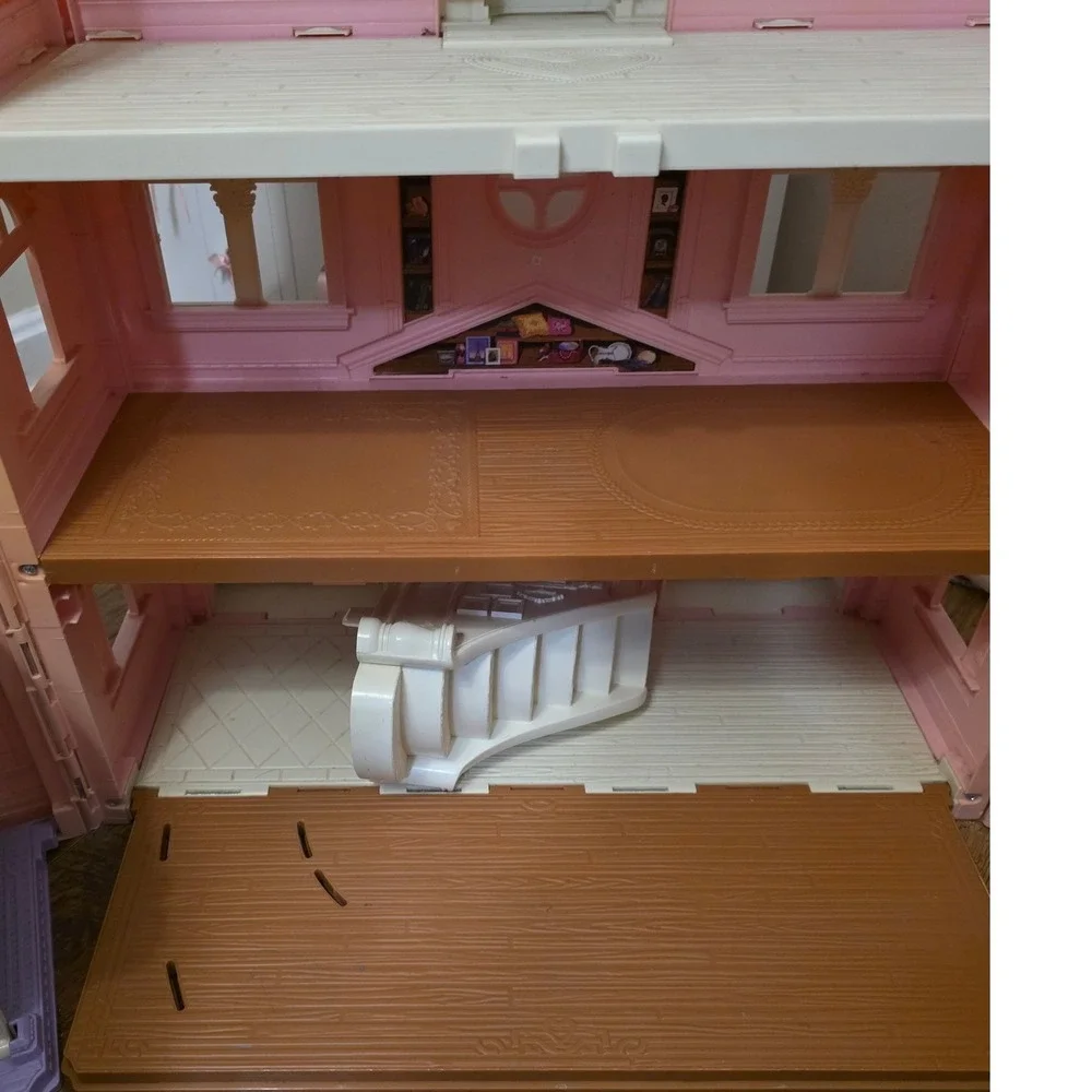 Fisher Price Loving Family Grand Mansion Huge! Pink Needs Cleaning